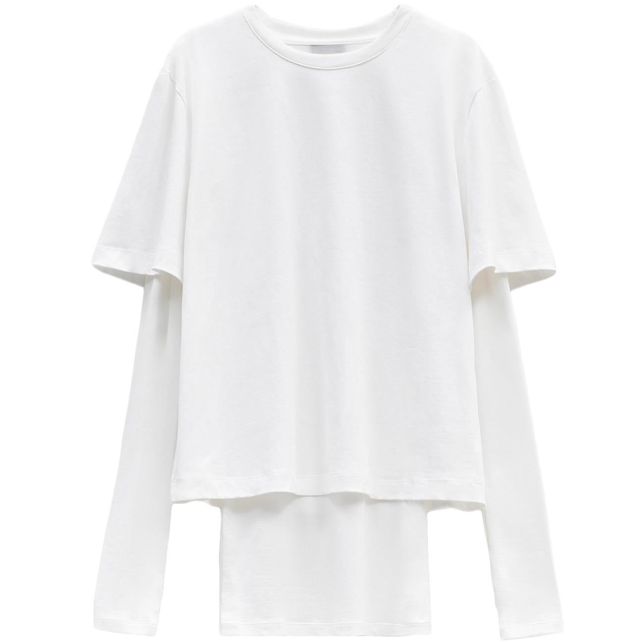 T-Shirt Doppia EFW250372 WHITE ELEH 