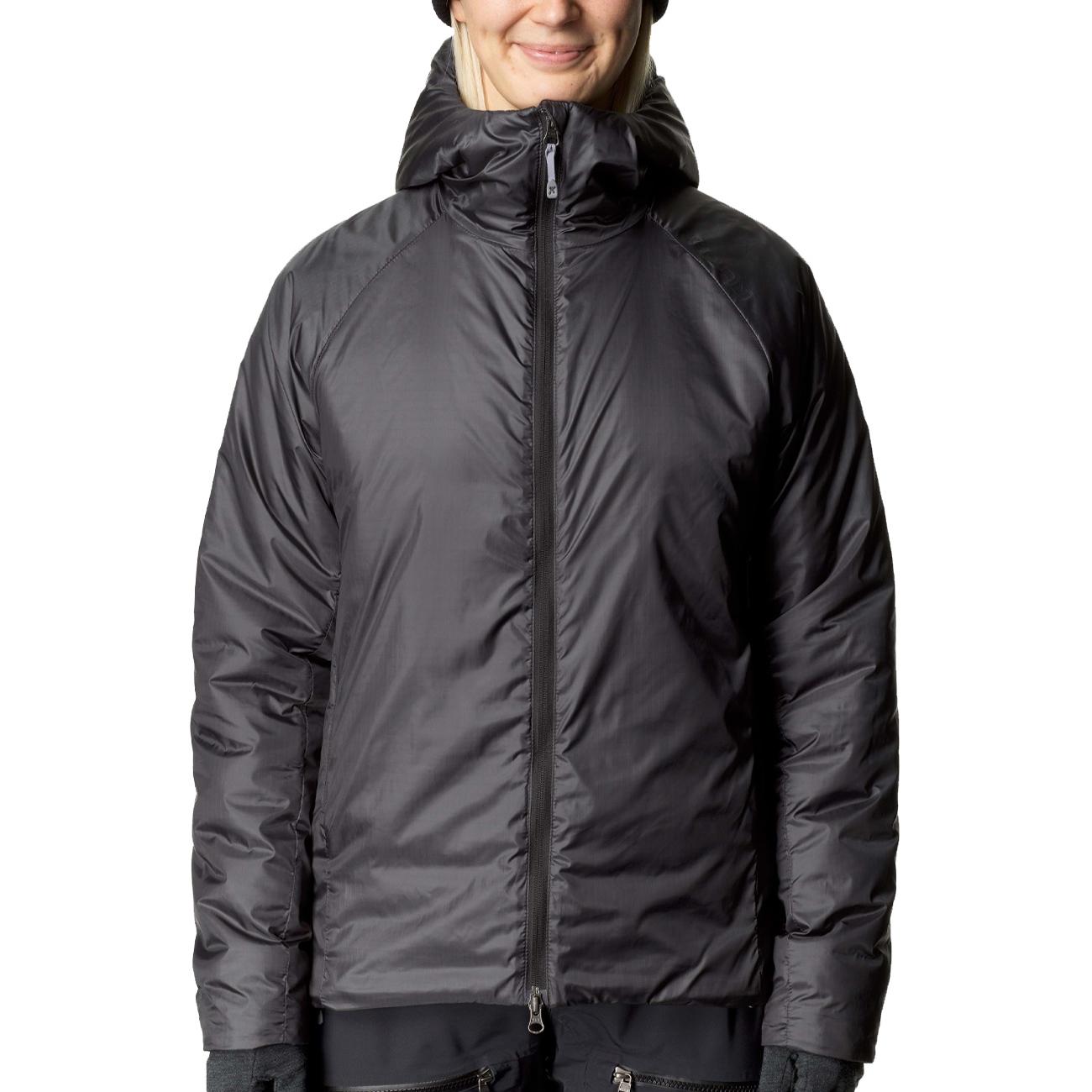 GIACCA D. IMPERMEABILE C/CAPP + F/ZIP HOUDINI 820002 900 TRUE BLACK HOUDINI 