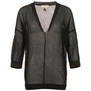 Blusa Light Jacquard Full Colo CMKD13235 NERO AKEP 