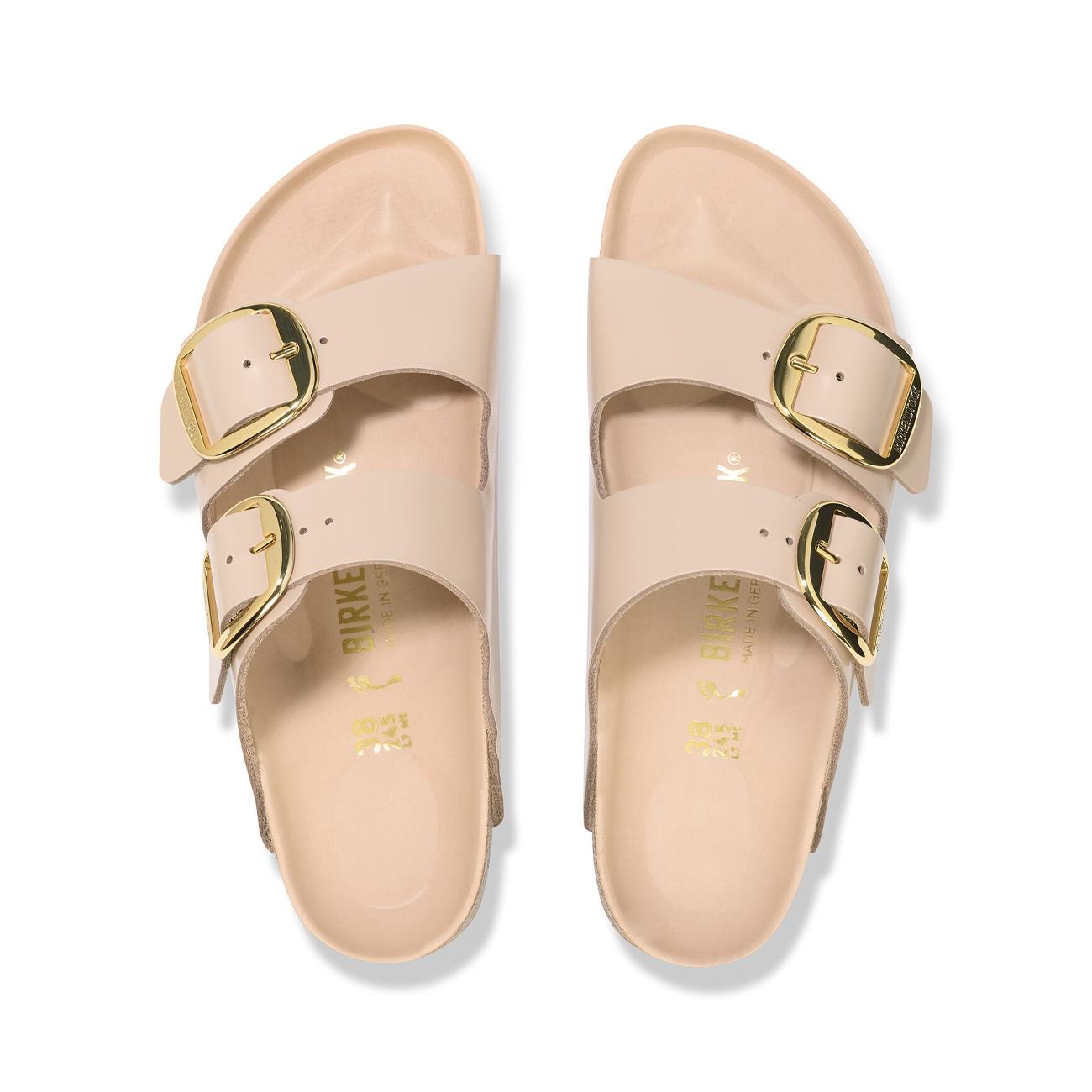Sandali Arizona Con Grande Fibbia 1026553 BEIGE BIRKENSTOCK 
