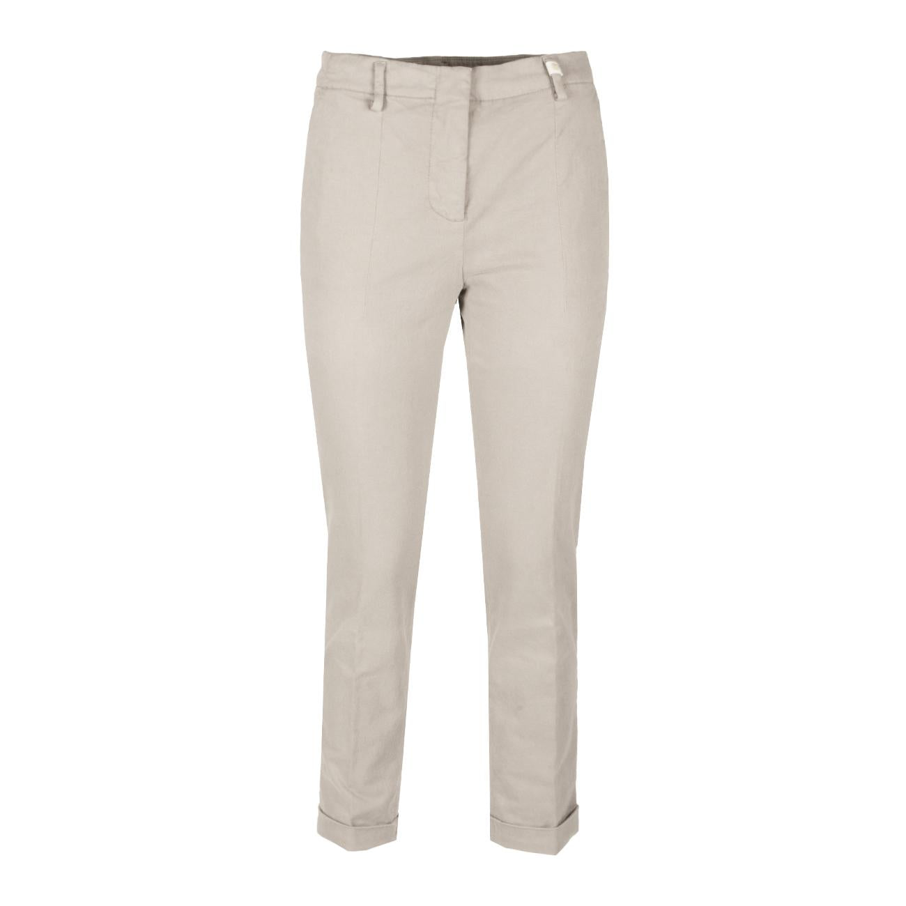 Pantalone In Cotone Donna Sasso CAMILA-QS 060 SASSO TELERIA ZED 