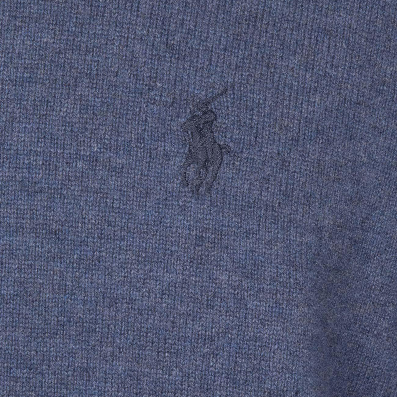 Pullover Lambswool Uomo Twilight Navy 710876714 010 TWILIGHT NAVY HTHR POLO RALPH LAUREN 