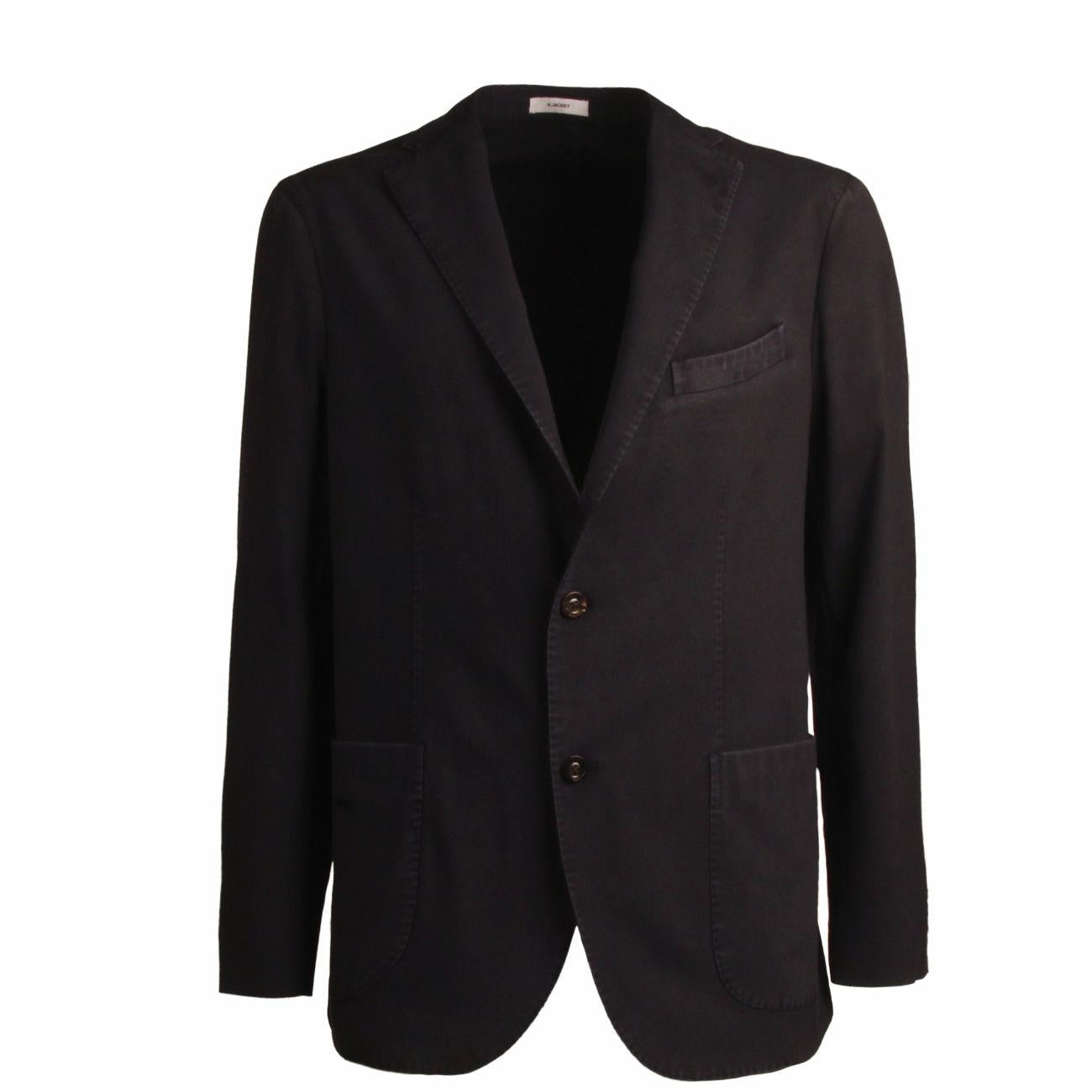 GIACCA U. 100 VIRGIN WOOL BOGLIOLI N1302J BUC448 0573 VERDE BOSCO BOGLIOLI 