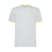 T.SHIRT U. SMALL STRIPES ON CUFFS S68 T33121 01/BIANCO SUN68 