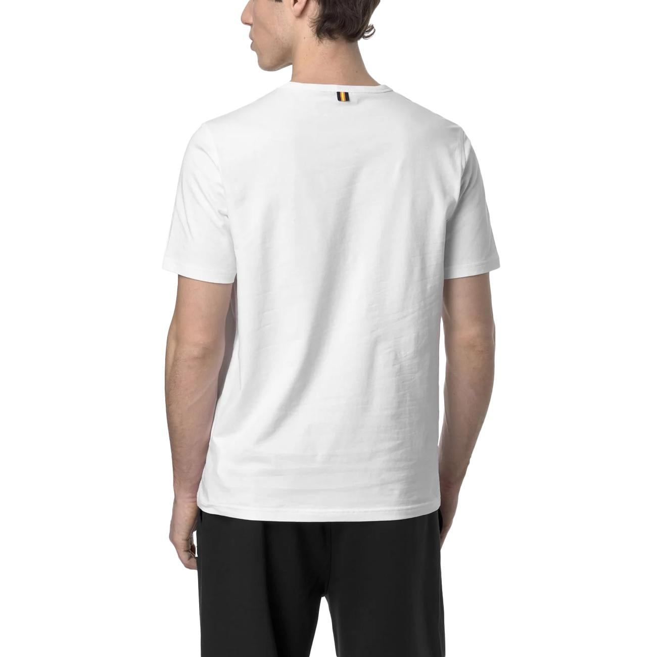 T-Shirt Adame Light Stretch Jersey K71349W 001 WHITE K-WAY 