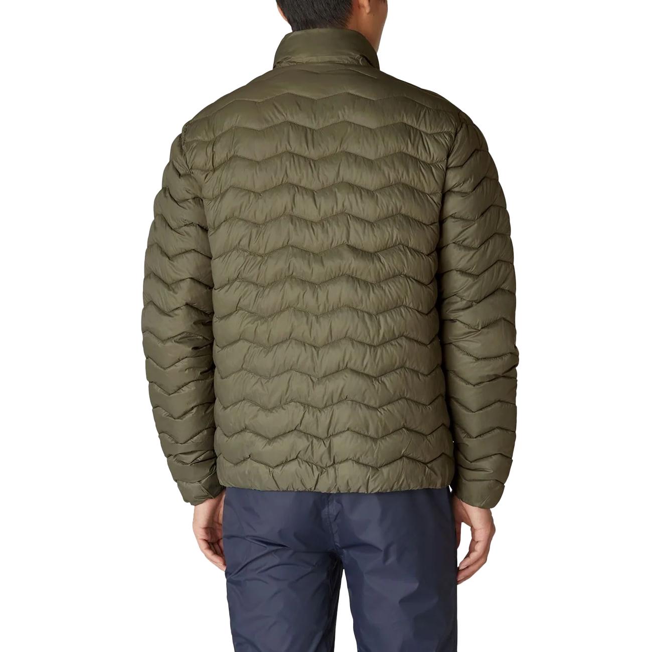 Giubbotto Valentine Eco Warm Onde Uomo Verde Nero K6115GW WMR VERDE NERO K-WAY 