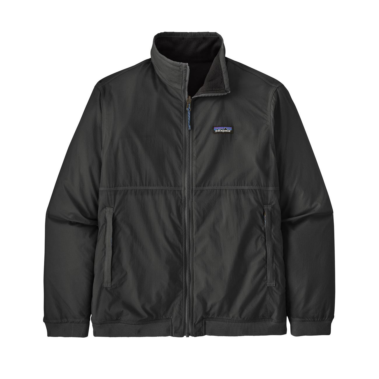 Giacca Reversibile Shelled Microdini Uomo Nero 26215 FGE FORGE GREY PATAGONIA 