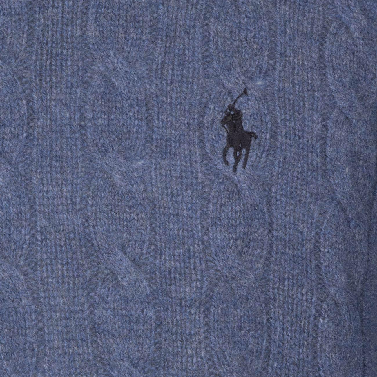 PULL U. GC LANA/CASHMERE T.U. RALPH LAUREN 710876762 008 TWILIGHT BLUE HTHR POLO RALPH LAUREN 