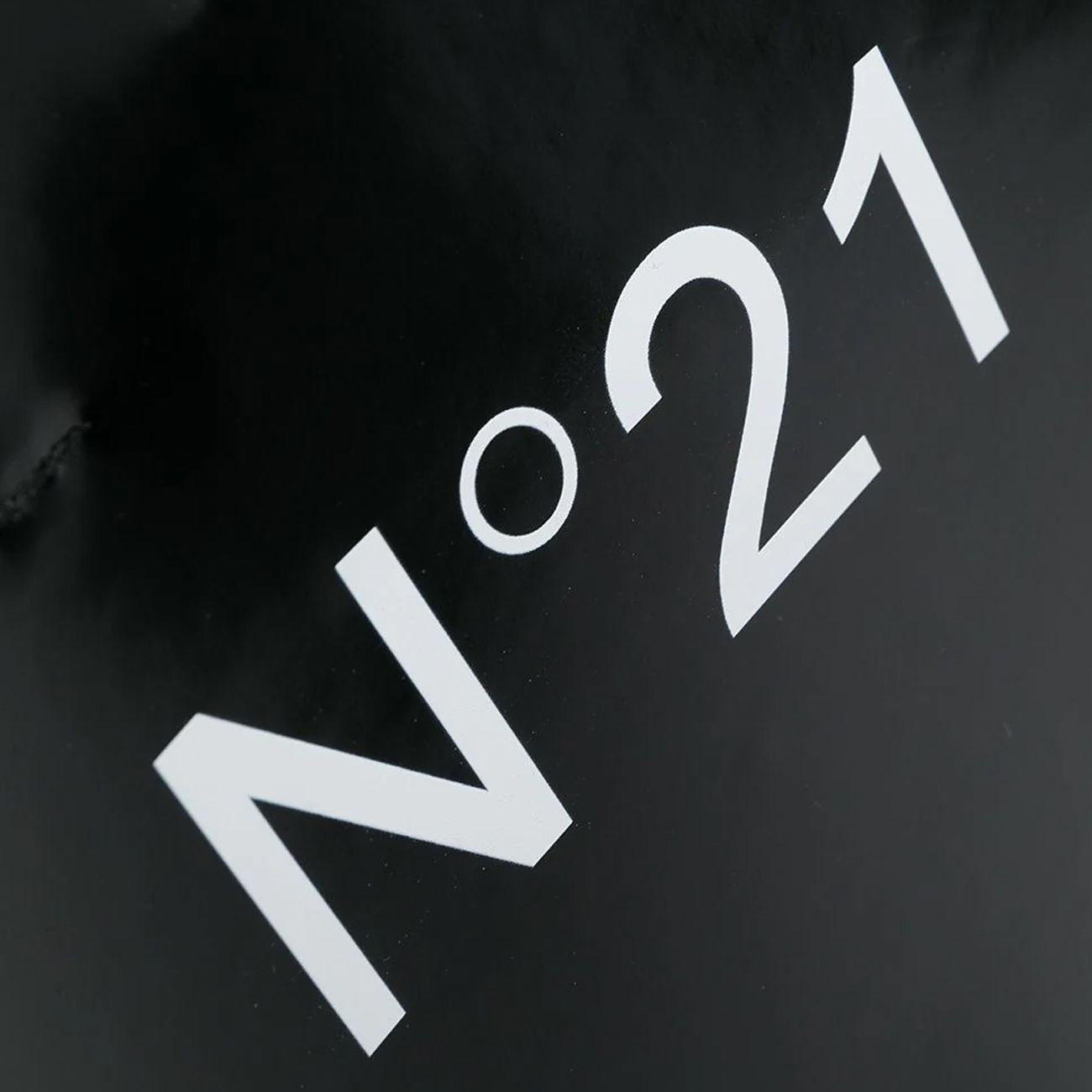 Shopping Bag Piccola In Ecopelle Con Logo Donna Black N21/21EBP0178BX00 N001BLACK N°21 