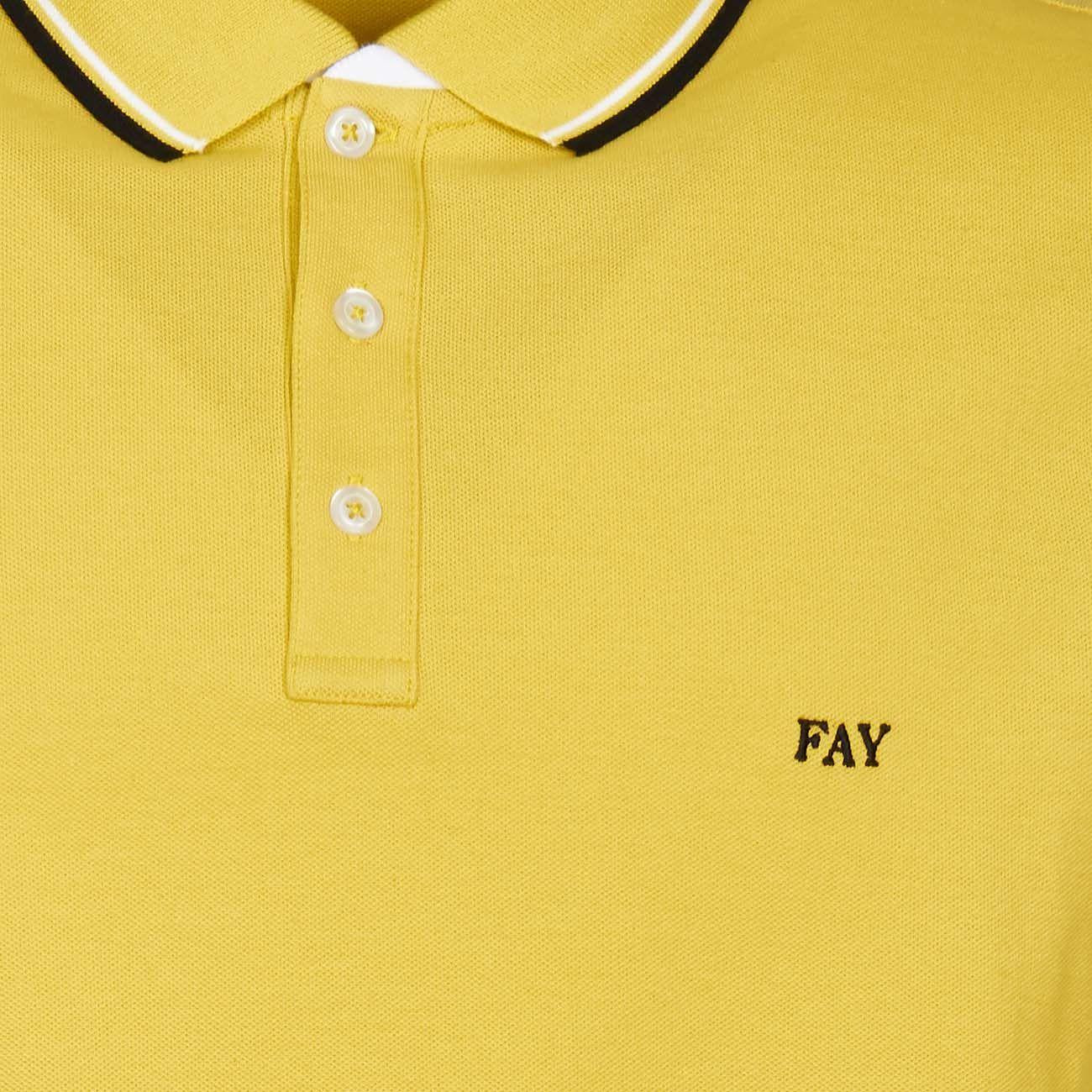 Polo Piquet Con Profilo Uomo Mais NPMB244140STDWG G015MAIS FAY 