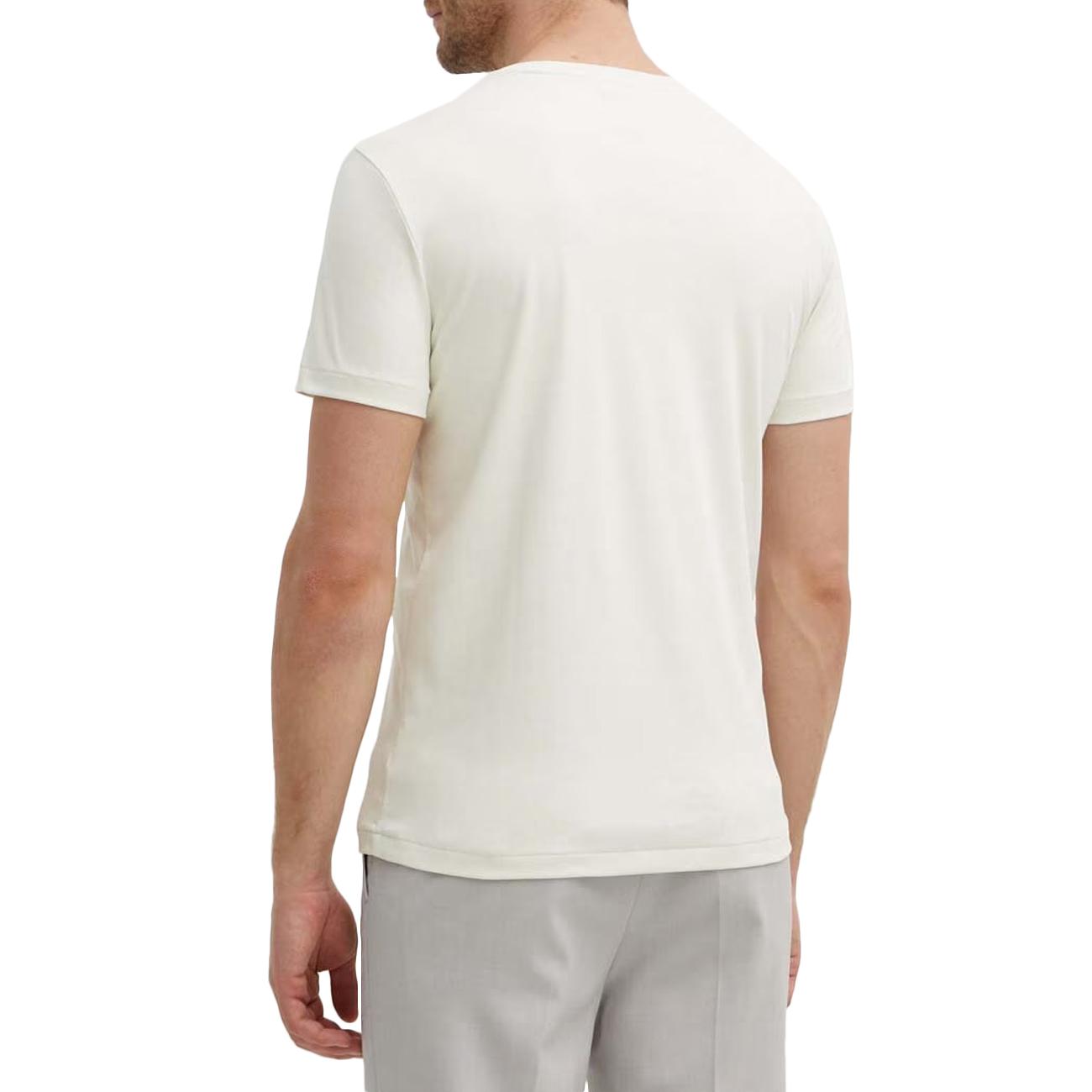 T-Shirt In Morbido Cotone Slim Fit 710740727 002 WHITE POLO RALPH LAUREN 