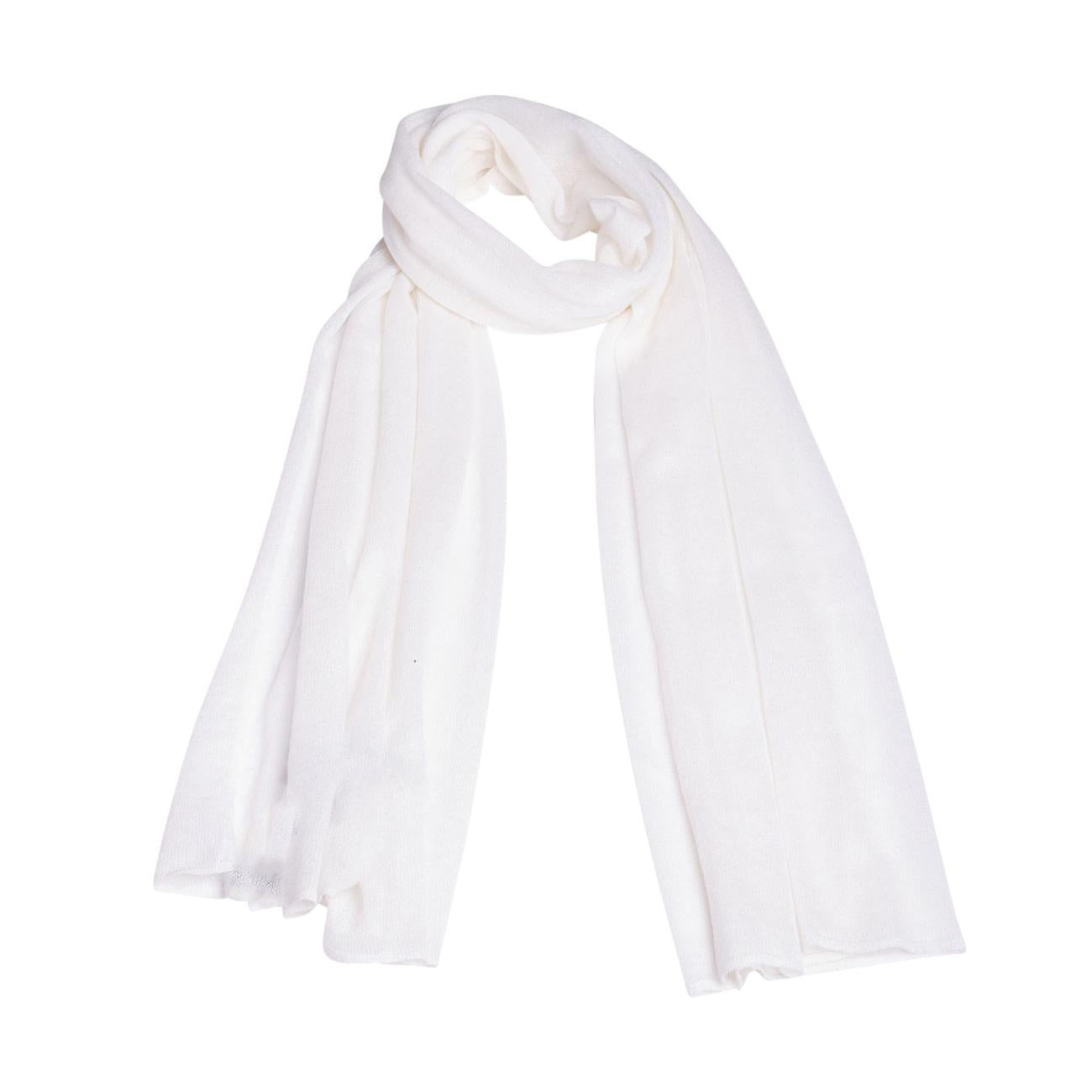 Pashmina Donna Bianco 57120 1BIAN-BIANCO D.EXTERIOR 