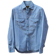 Camicia Western In Chambray FLAGSTAFF AZZURRO CHESAPEAKE'S 