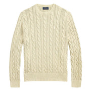 Pullover Maglia A Trecce 710965867 001 NATURAL GMD POLO RALPH LAUREN 