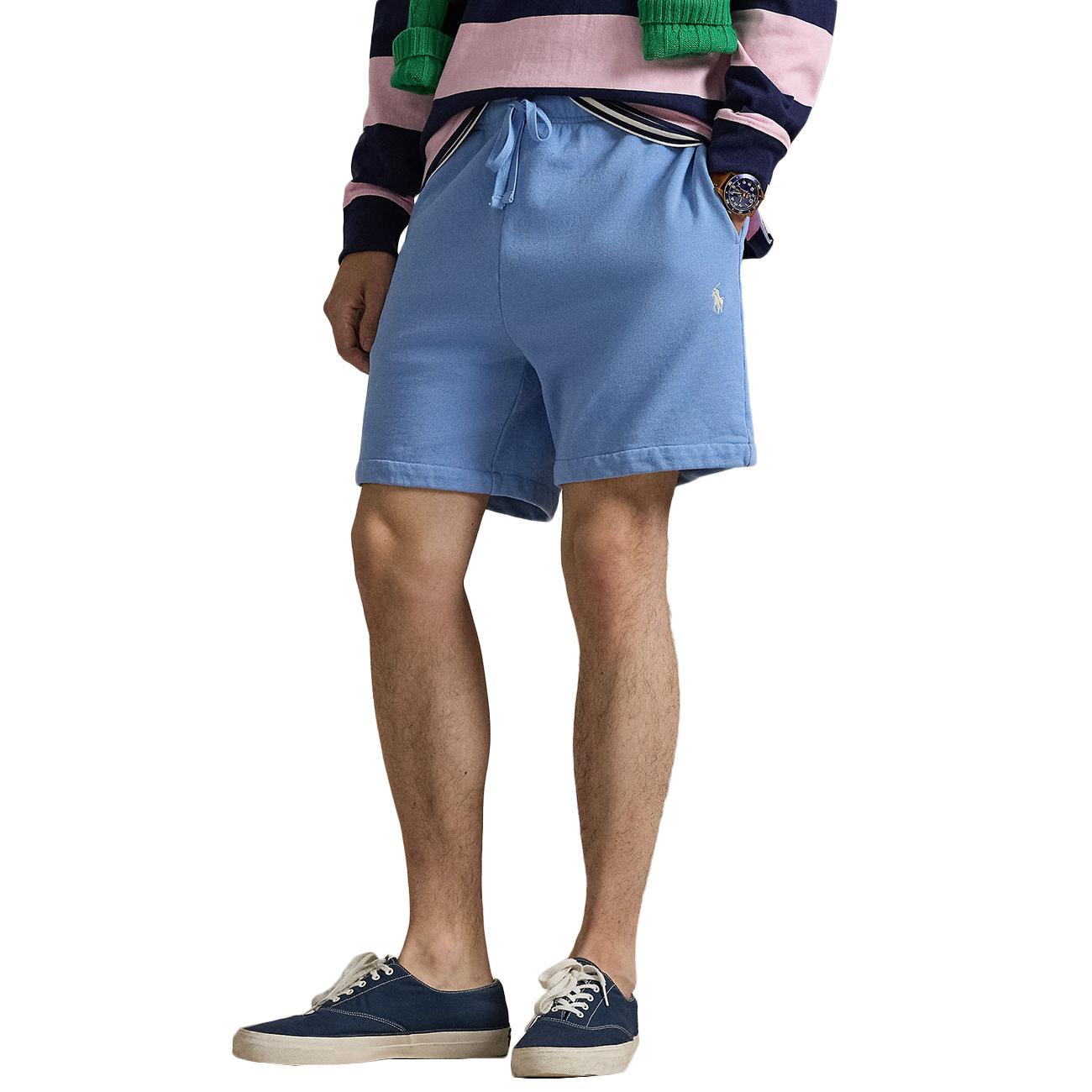 Pantaloncini In Pile Leggero 710934602 502 BRISTOL BLUE POLO RALPH LAUREN 