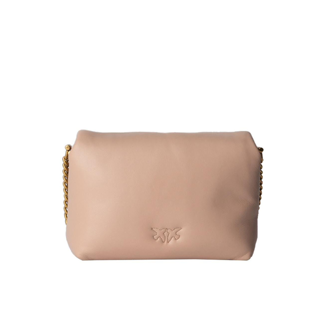 Borsa Love Click Puff Baby Sheep Donna Cipria Block Color 101584/A10F O81B CIPRIA/BLOCK COLOR PINKO BAGS 