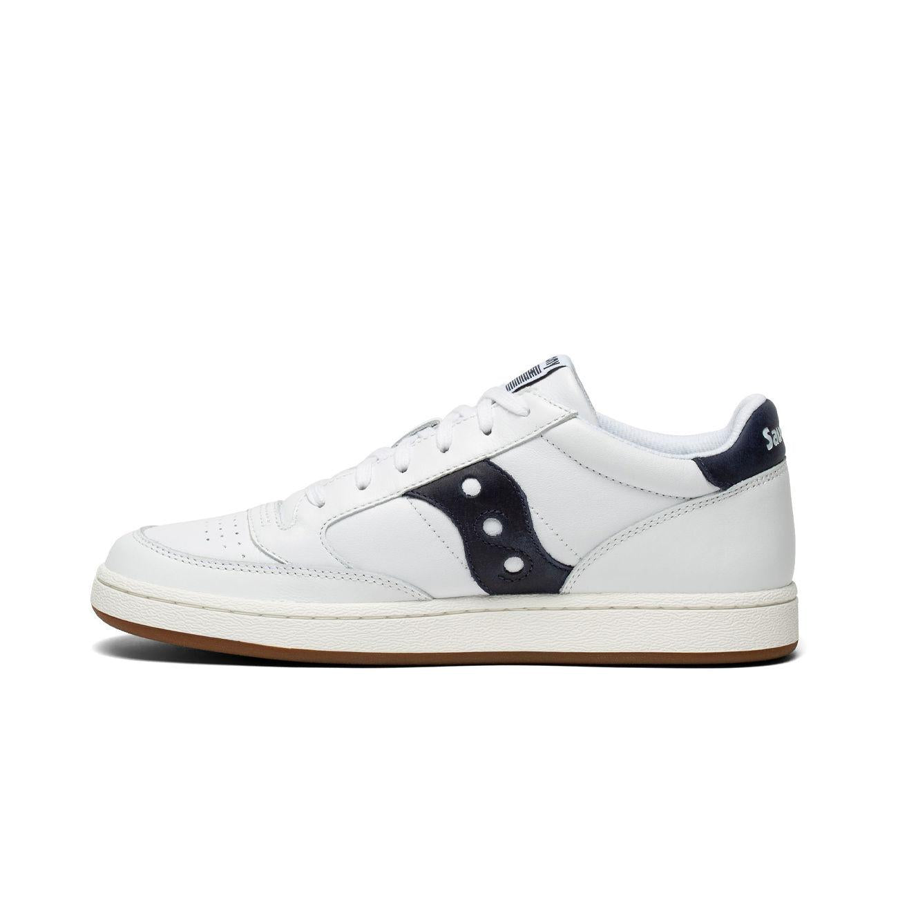 Scarpe Jazz Court Uomo Bianco Navy SAU/70555 24 WHITE/NAVY SAUCONY ORIGINALS 