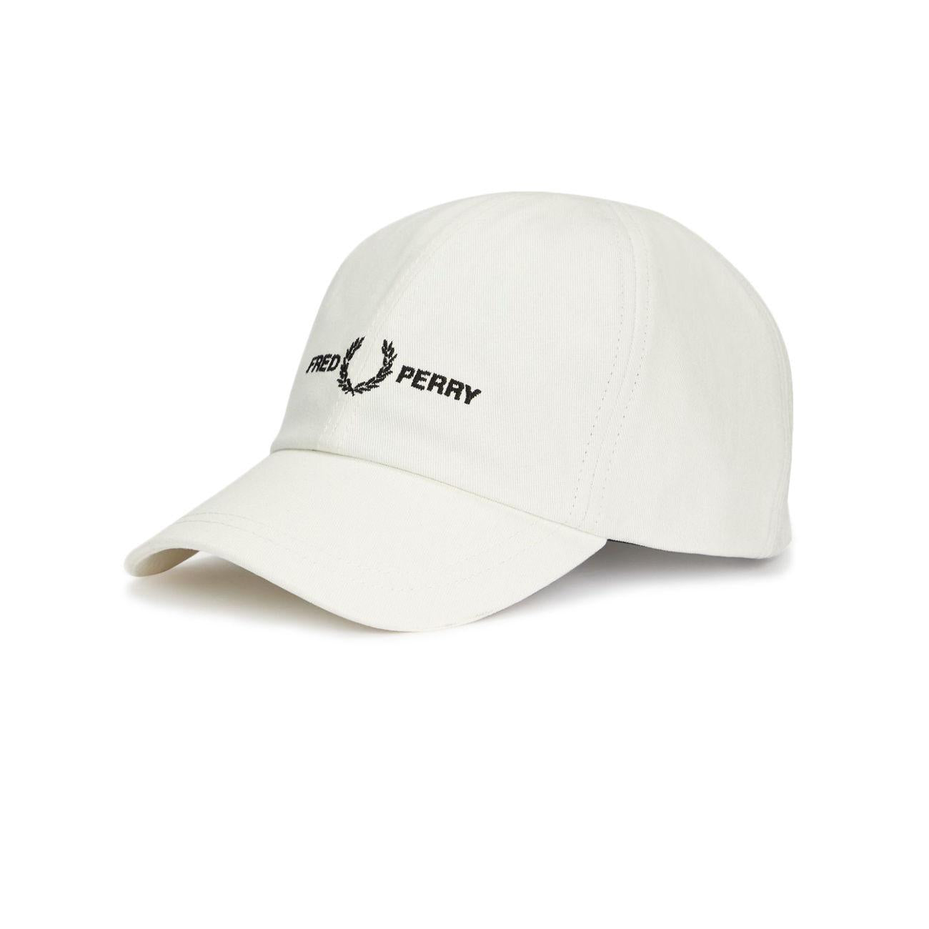 Cappellino Graphic Branded Twill Uomo Snow White HW4630 129/SNOW WHITE FRED PERRY 