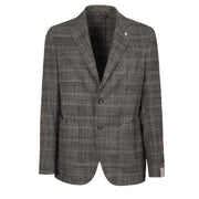 Giacca U. 2 Bott. Cotone L.B.M. 15200/1 2815 NERO/BLU/GRIGIO L.B.M.1911. 