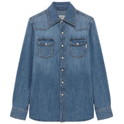 Camicia Ranch In Denim RND90321CR89A099 C0999 MID WASH DENIM ROY ROGER'S 
