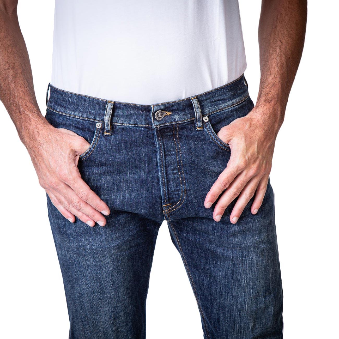 Jeans Icon Blu Scuro Lavato UP563-DS0257-LH2-DU-W25 800 BLU DONDUP 