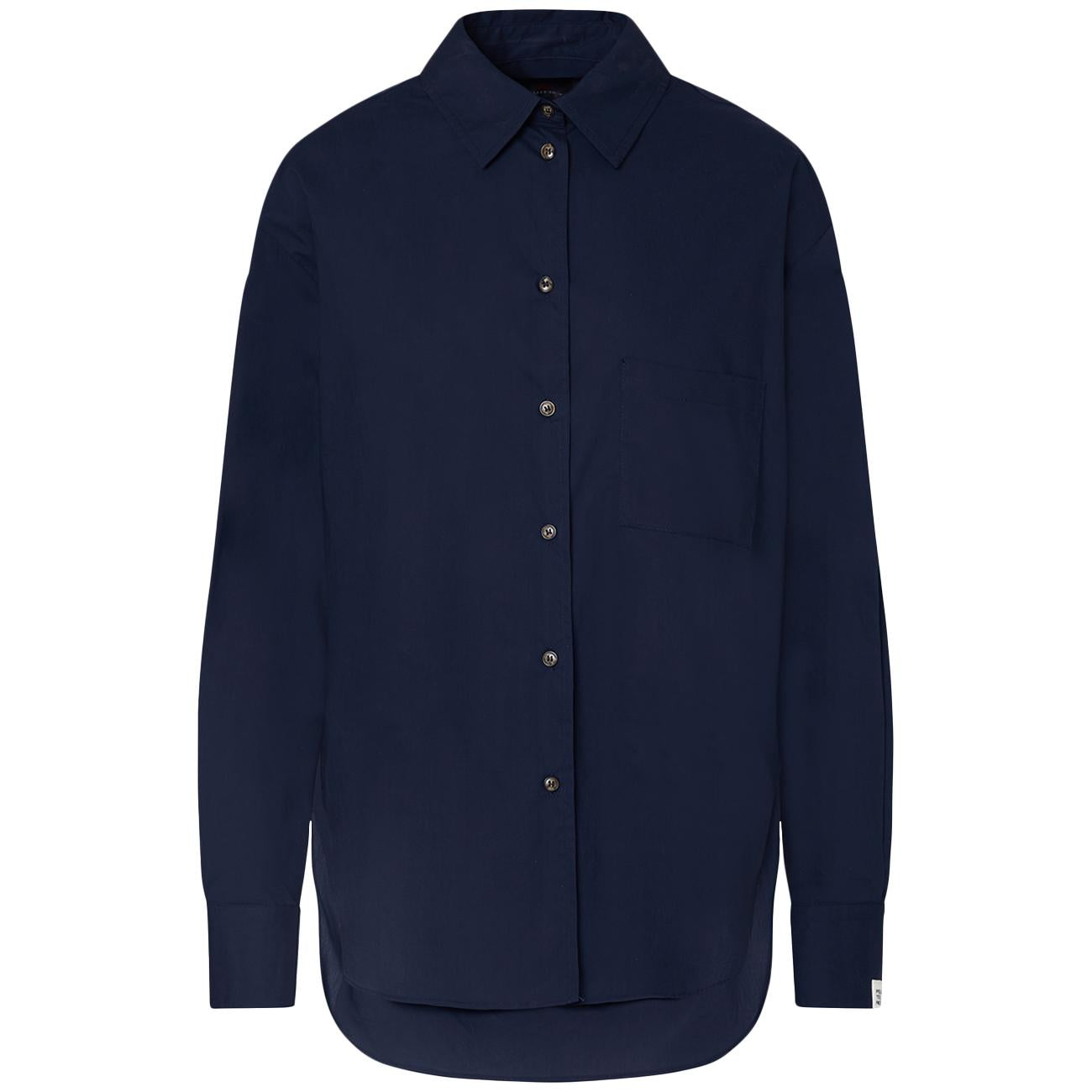 Camicia Buller Co 01 Oversize Con Taschino PED5707 99012444 230 BLU PEUTEREY 