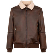 Giubbino Aviatore MK9940030 MORO MARKUP 