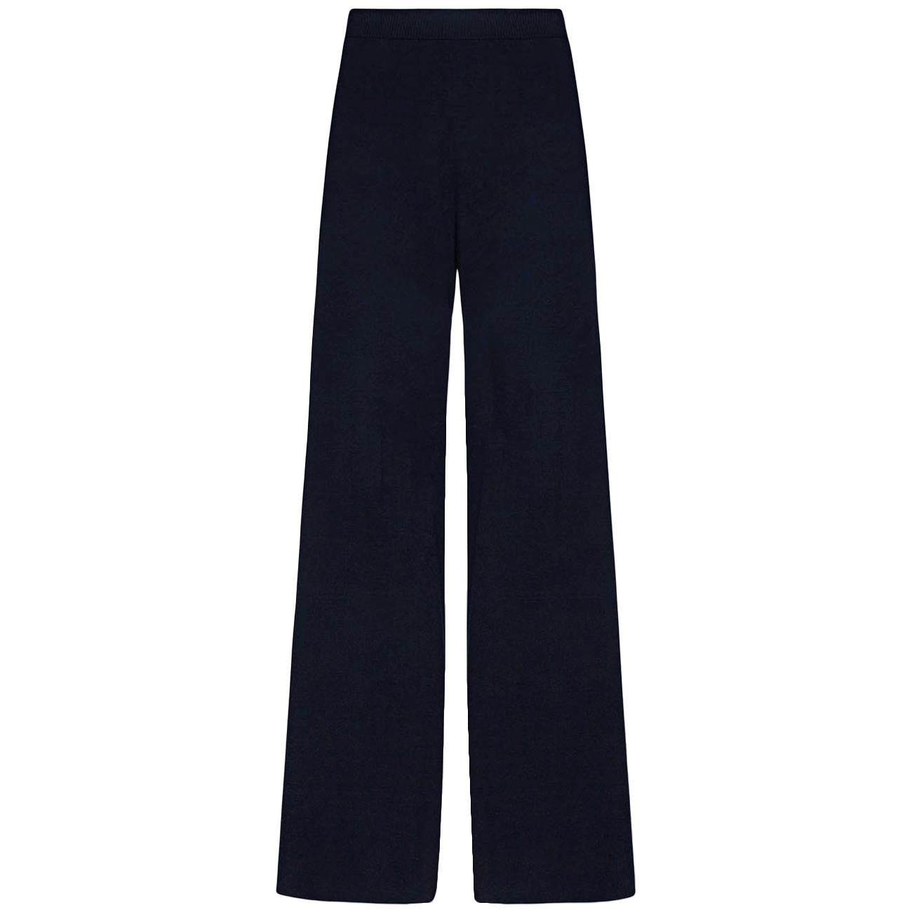 Pantalone In Tricot P618Z000118N 034 DARK BLUE ELENA MIRO' 