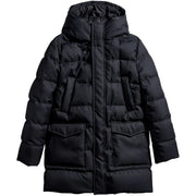 PIUMINO U. LUNGO GARN CHILL DB FRONT C/CAPP. FAY NAM36450500HNB U809 BLU PETROLIO FAY 