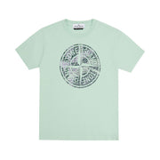 T-Shirt Camo One Print Bambino Lightgreen 781621072 V0052 LIGHTGREEN STONE ISLAND 