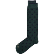 Calze Pois Bicolor Uomo Verde Blu FW220030 0093 VERDESCU/BLU SOX IN THE BOX 