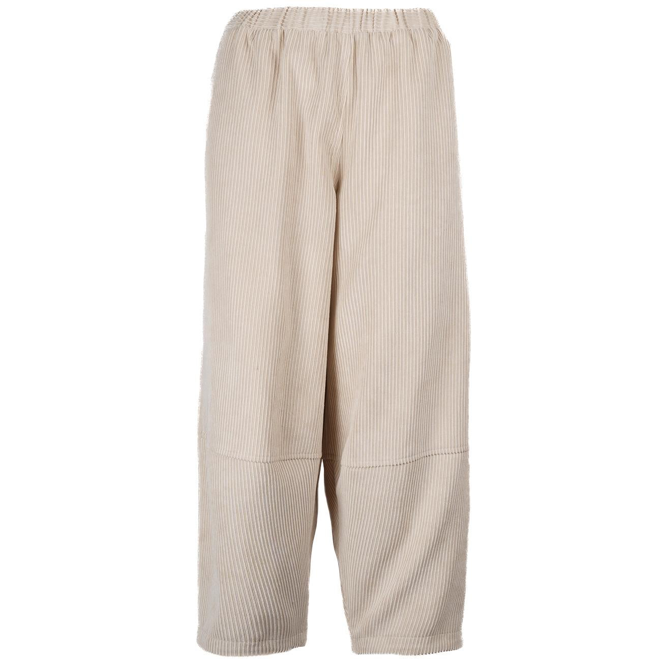 Pantaloni in Velluto a Coste P002349 009 GESSO MASCHERONI 