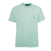 Tshirt Custom Delave' Uomo Island Aqua 710835756 017 ISLAND AQUA POLO RALPH LAUREN 