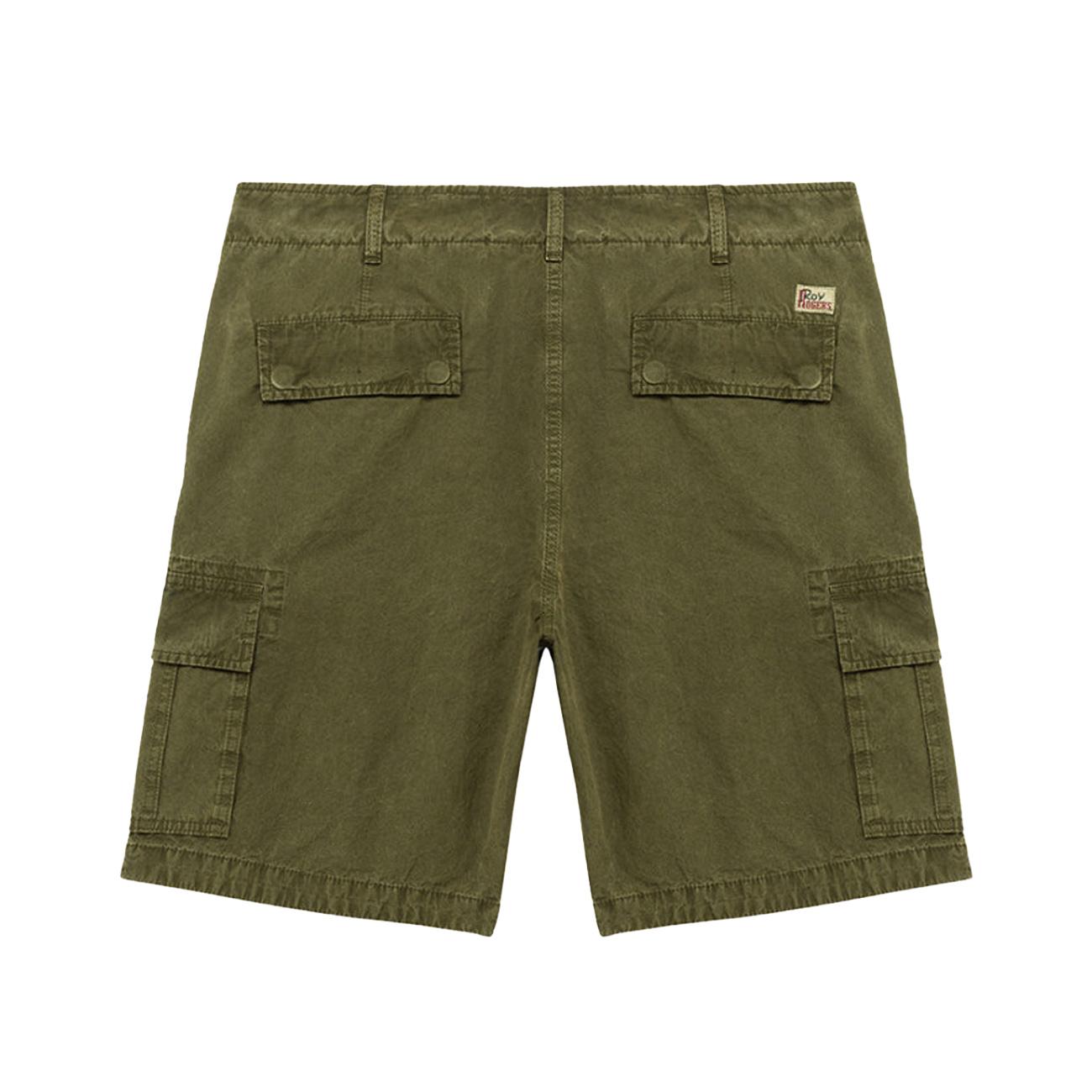 Bermuda New Cargo Read RRU069CK820112 C0085 ARMY GREEN ROY ROGER'S 