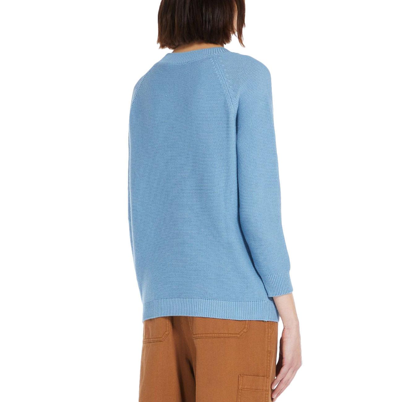 MAGLIA D. PURO COTONE LINZ WEEKEND MAXMARA LINZ 2353611837600 006 AZZURRO MAX MARA WEEKEND 