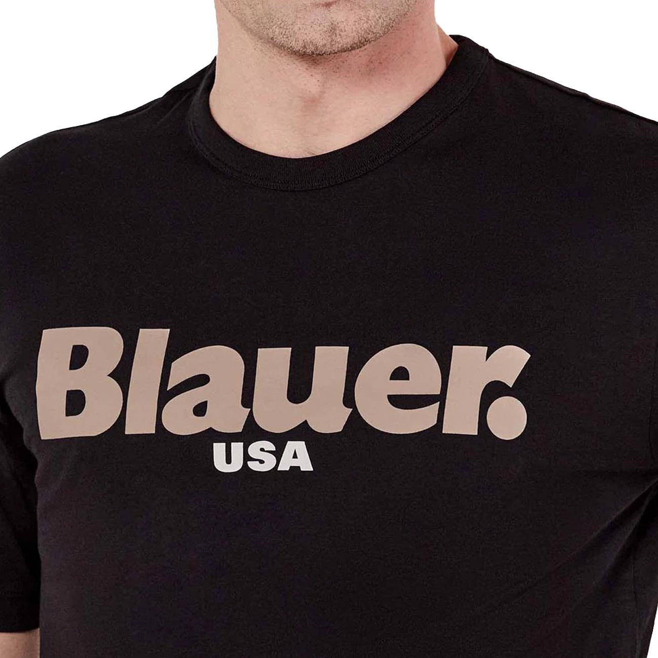 T-Shirt Ernst 25SBLUH02192-004547 999 NERO BLAUER 