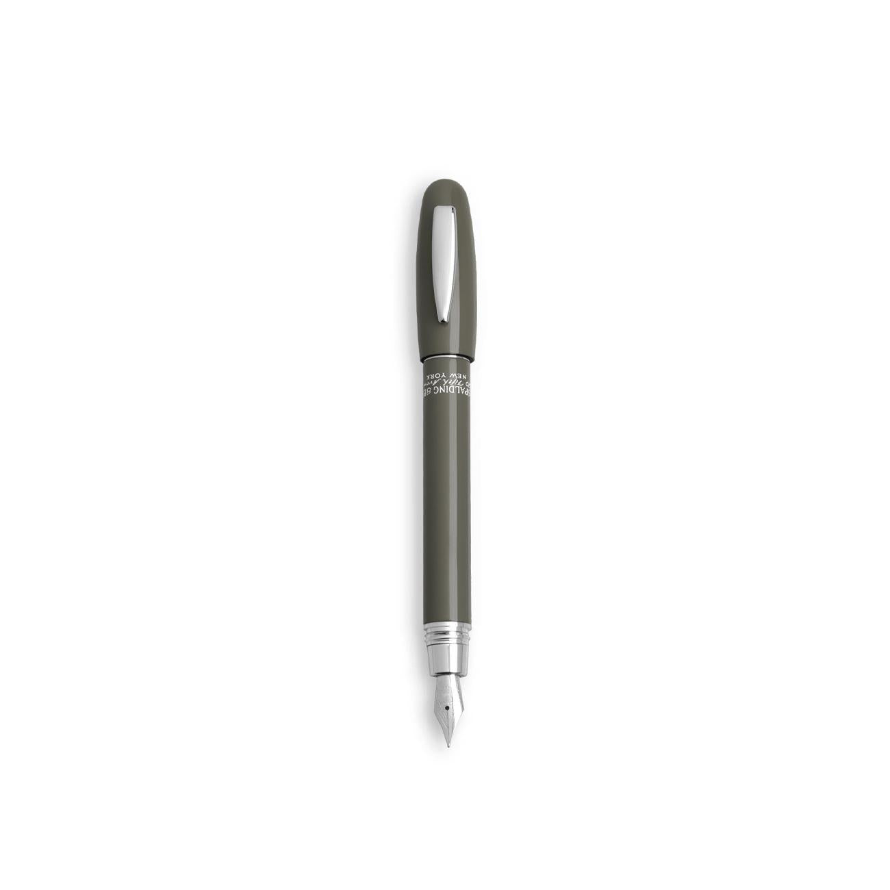 Penna Short Classic Stilografica Unisex Grigio Scuro 170130U 829 GRIGIO SCURO A.G. SPALDING&BROS 