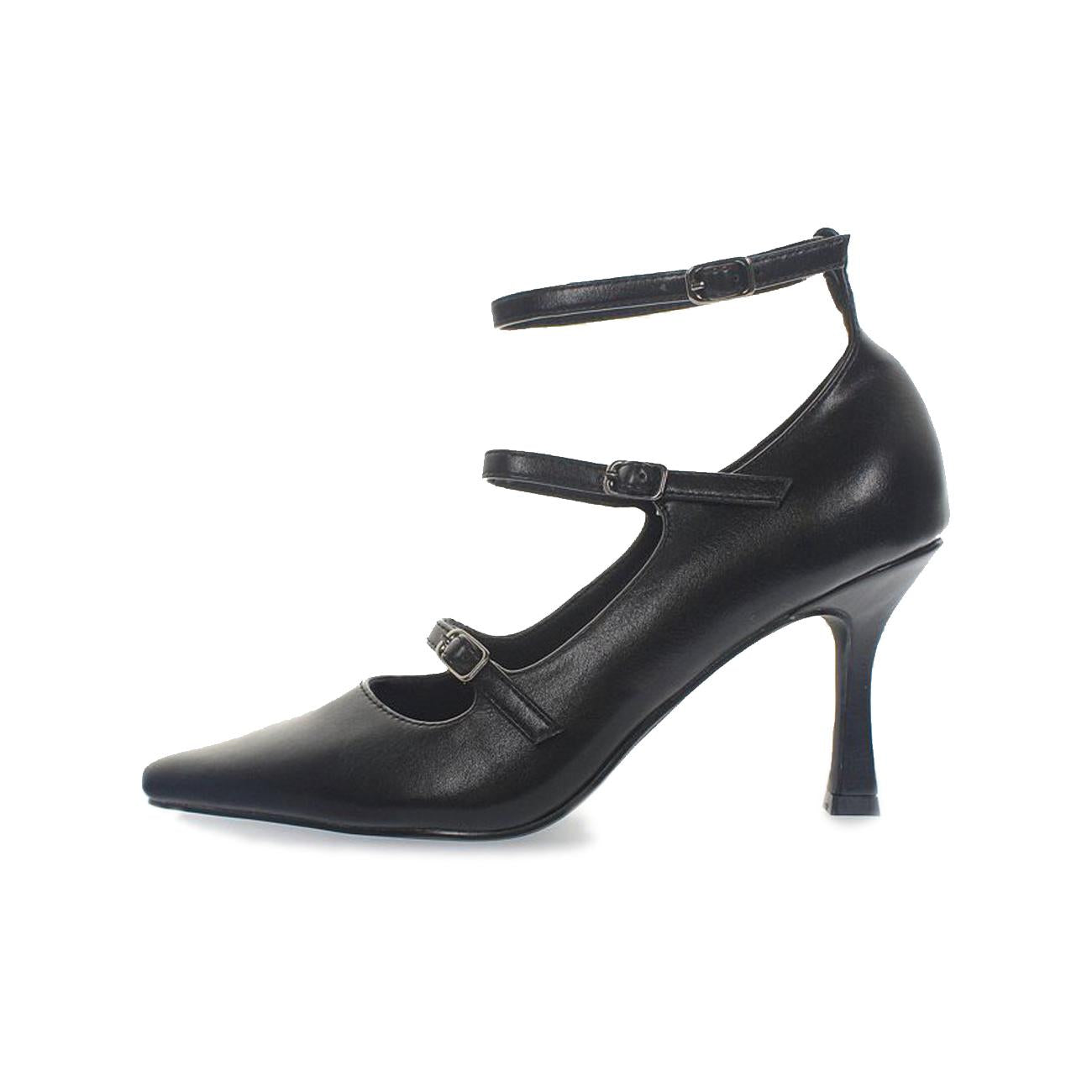 Décolleté Soft Con Cinturini Donna Nero 8634 NERO KHARISMA 