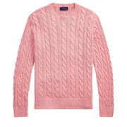 Pullover Maglia A Trecce 710965867 004 ROSE GMD POLO RALPH LAUREN 