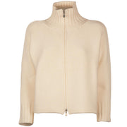 Bomber Zip Rasato Con Maniche Kimono 10210/14310 001 BEIGE GRAN SASSO 
