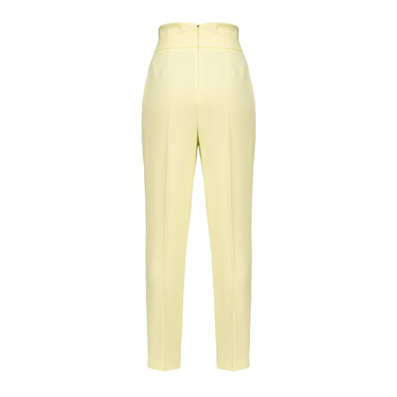 Pantalone Natalia 11 1G1740/7624 H06 GIALLO PINKO 