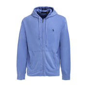 Felpa In Cotone Garzato Con Cappuccio Uomo Bis Blue 710706348 009 HRBISBLU POLO RALPH LAUREN 