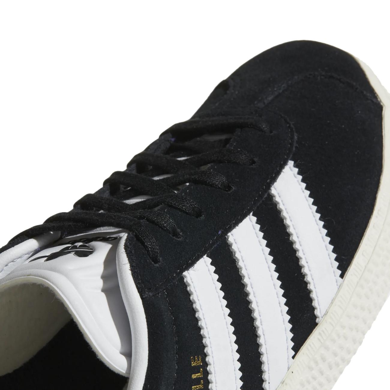 Sneakers Gazelle Bambino Core Black Footwear White Gold Metallic BB2502 CBLACK/FTWWHT/GOLDMT ADIDAS 