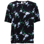 N°21 Blusa Fiorata In Seta N21/G131/5517 S9Y1NERO 