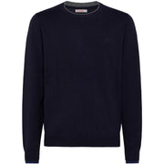 Pullover Girocollo Uomo Navy Blue K42105 07 NAVY BLUE SUN68 