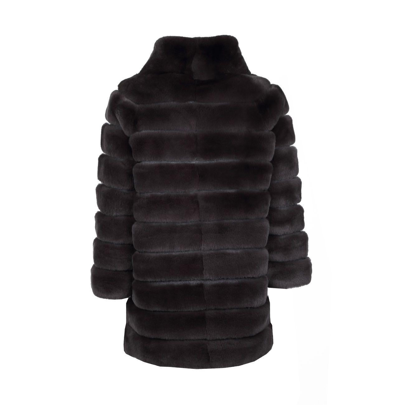 Cappotto Con Collo Alto 9101 GRIGIO SWORD 