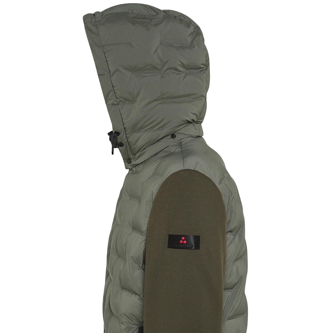 Giacca holzer sjn bmat bimateriale con trapunta jacquard PEU5206 01191802 690 PEUTEREY 