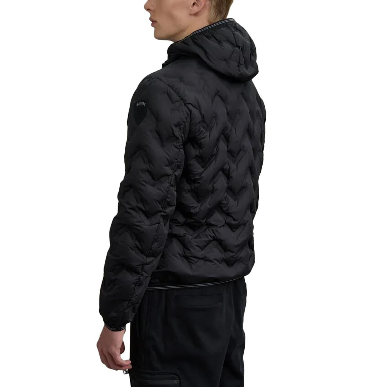 Piumino Piery Ad Angoli 25BLUC03233-007308 999TB NERO BLAUER 