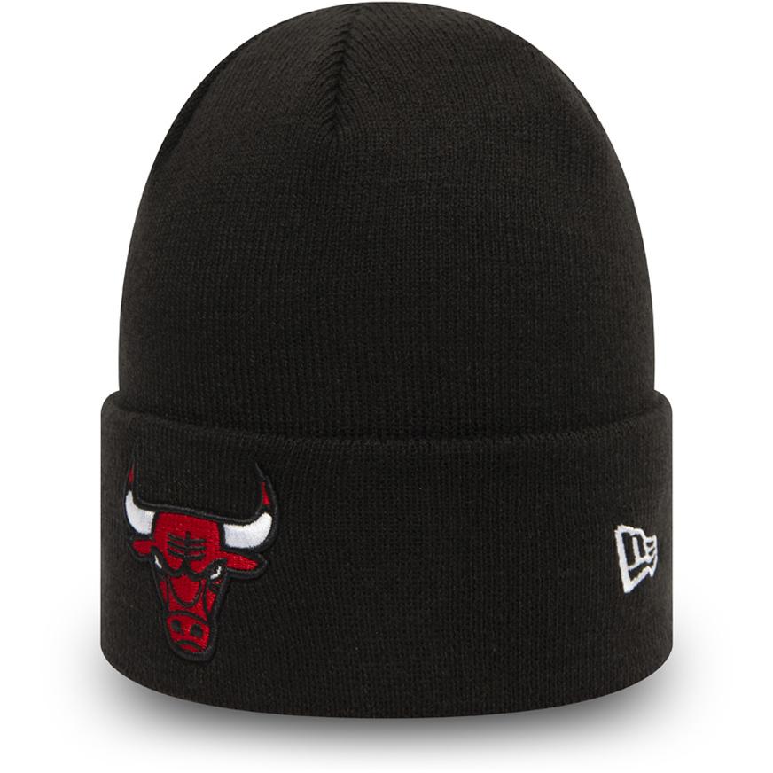 Cappellino Beanie Essential Chicago Bulls Uomo Nero 12156075 BLACK NEW ERA 