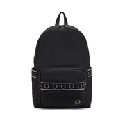 ZAINO U. CONTRAST TAPE FP L5255 102/BLACK FRED PERRY 